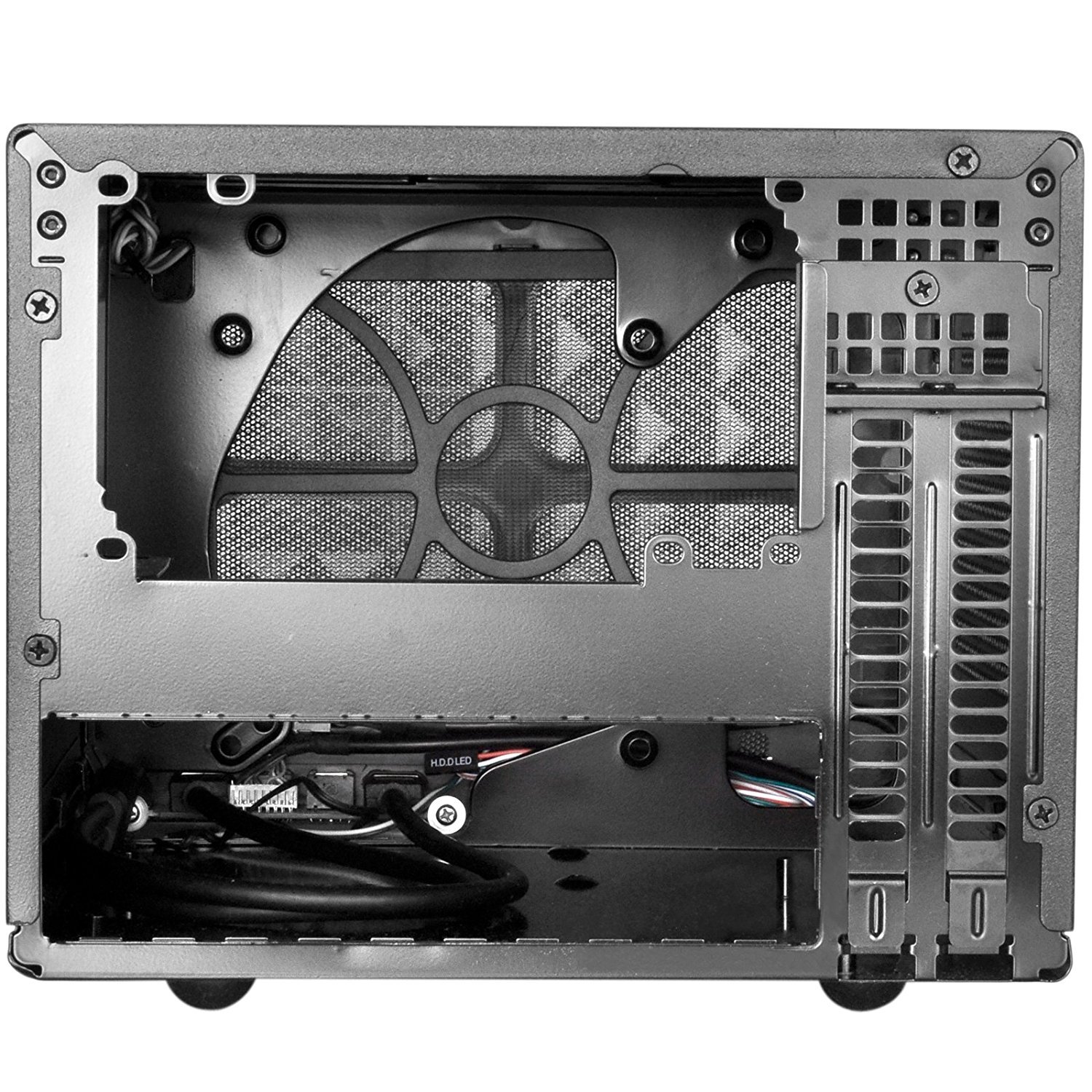 Silverstone SG13B Black Mesh PC Case - 2 Pack for Compact Gaming Builds