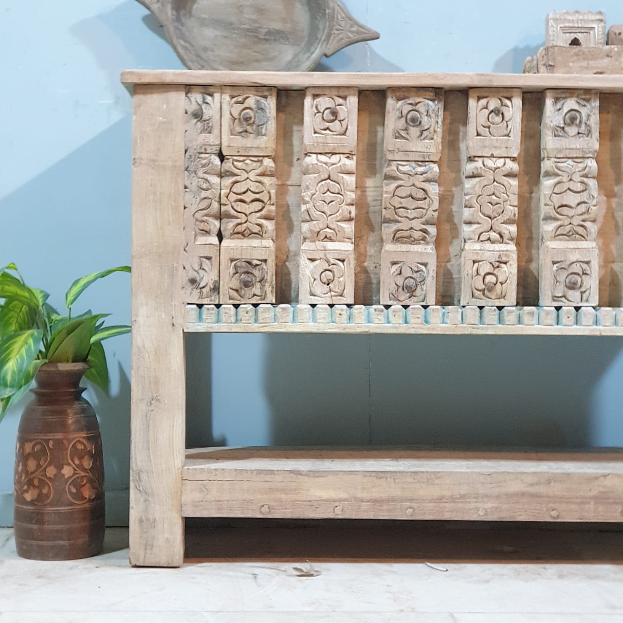 Handmade Solid Hardwood Console Table - 55