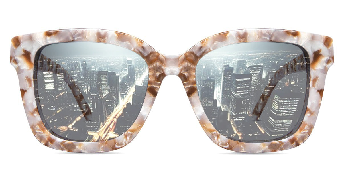 Acra Women's Prescription Tinted Glasses - Stylish & UV Protection for Reading, Driving & Outdoor Activities