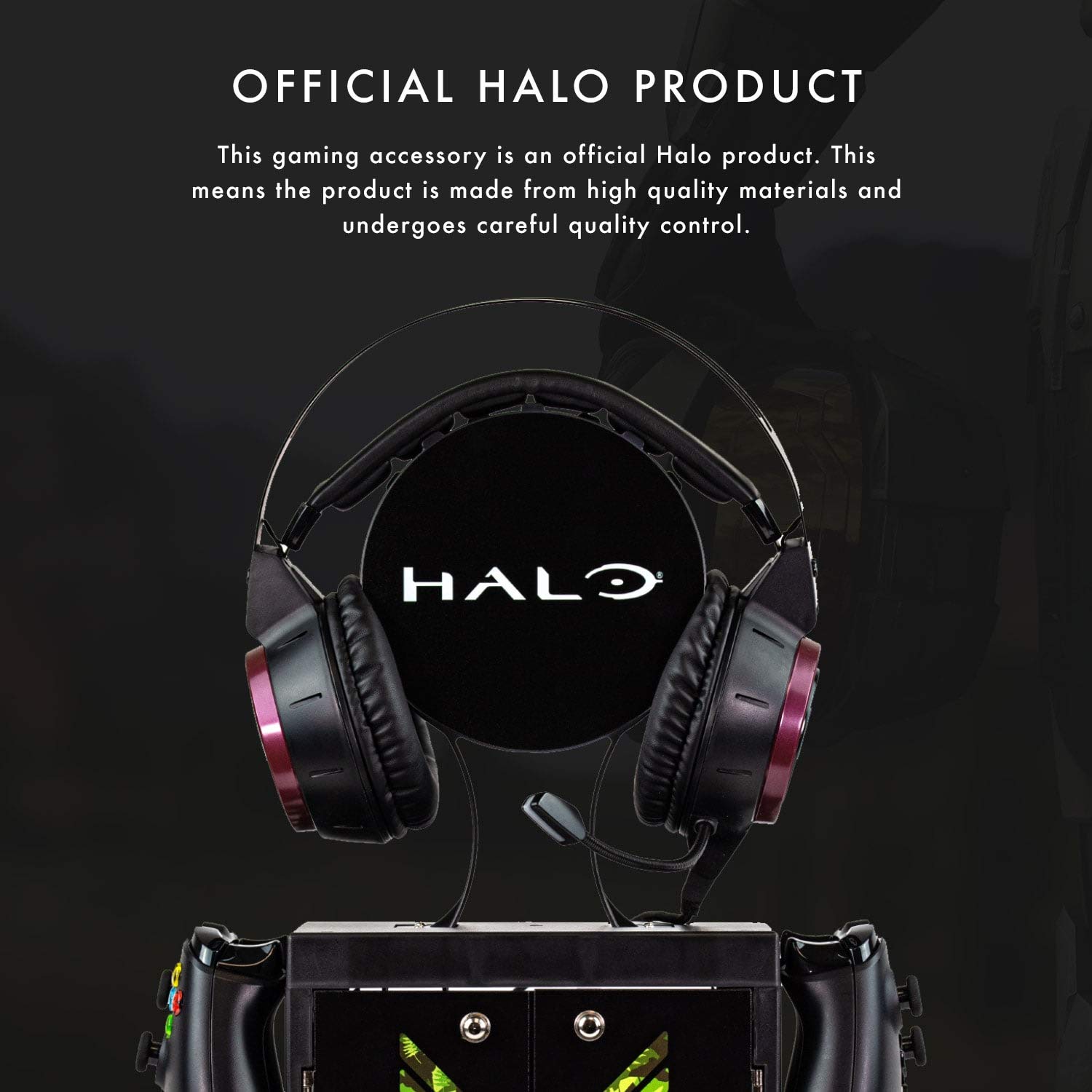 Official Halo Controller Stand by Numskull - Compatible with PS4, Xbox One & Nintendo Switch - Licensed 343 Industries Gaming Gear - Perfect for Display & Organizing Game Controllers