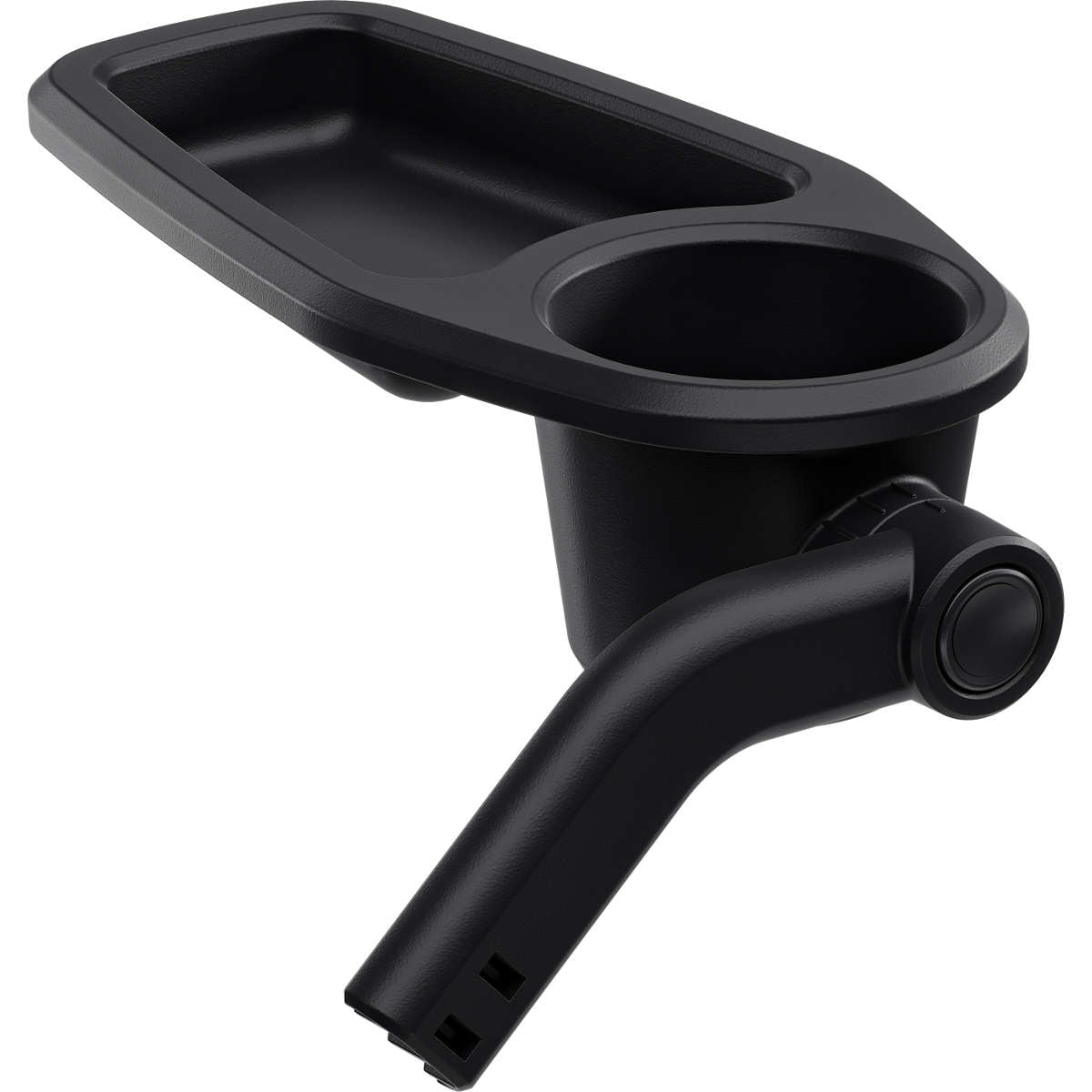 Thule Sleek Snack Tray - Durable Car Seat Organizer with Cup Holder for Kids | Perfect for Road Trips, Baby Strollers & Travel Accessories