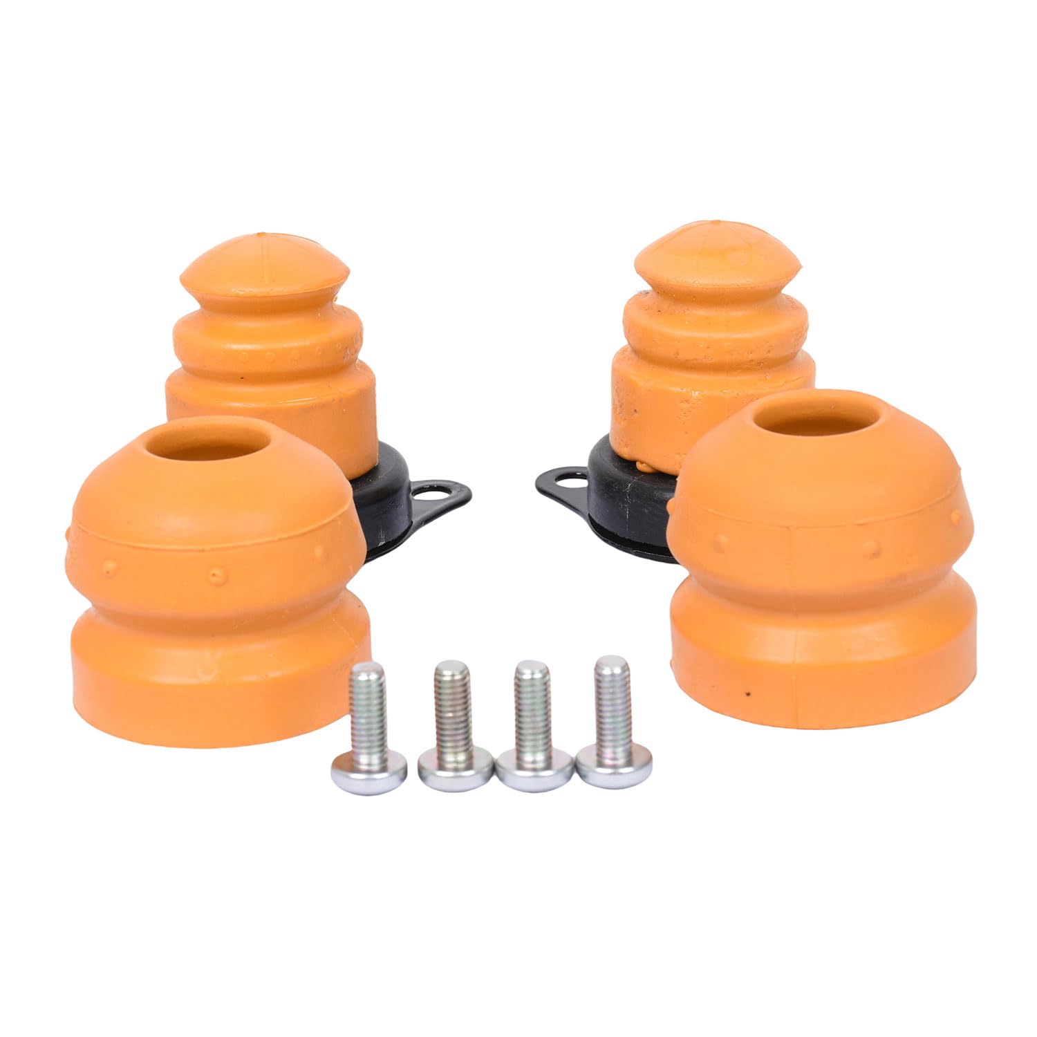 Ford Mustang 2005-2014 Front & Rear Bump Stops & Axle Jounce Bumper Set - Compatible with M-5570-A/M5570A - Heavy Duty Suspension Parts for Off-Roading & Performance Driving