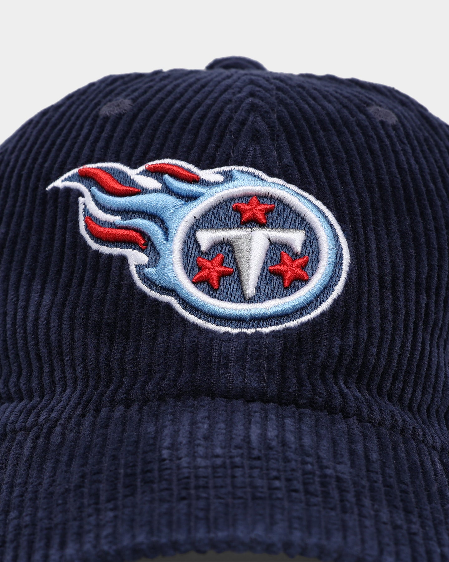 47 Brand Tennessee Titans Corduroy Strapback Hat - Navy Blue Adjustable Baseball Cap for Men & Women - Perfect for Game Day, Tailgating & Fan Gear