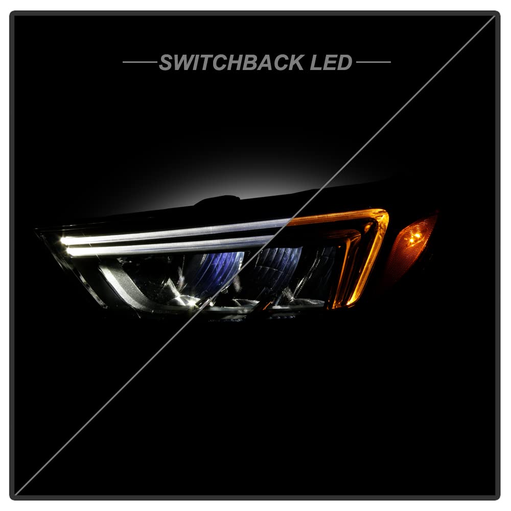 2017-2021 Buick Encore LED Headlights - OEM Style Aftermarket Replacement with Full LED Tube (Driver Side) | Perfect for Night Driving & Enhanced Visibility
