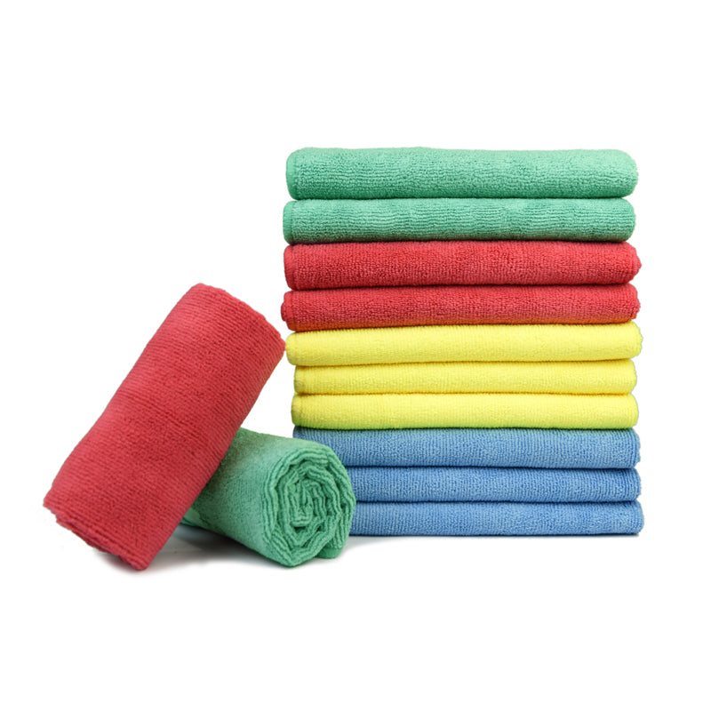 Premium Microfiber Towel Set - 16x24 Inch Ultra Absorbent Quick Dry Bath Towels (4 Pack, 380GSM) for Gym, Spa, Beach & Home Use