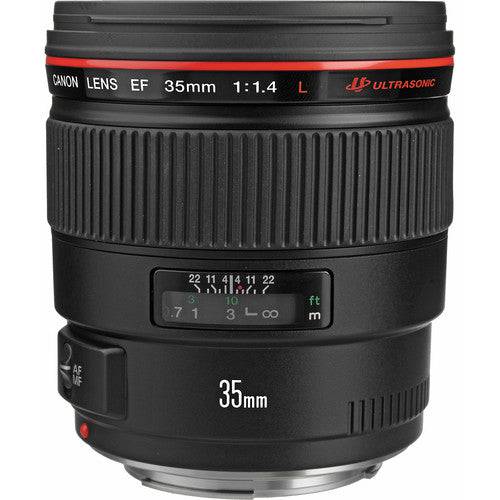 Canon EF 50mm f/1.4L USM Prime Lens for Portrait & Low Light Photography - Perfect for DSLR Cameras & Professional Shoots