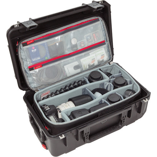 SKB iSeries 2011 7 Case with Think Tank Photo Dividers - Professional Camera Backpack for DSLR & Mirrorless Gear - Perfect for Travel, Wedding & Outdoor Photography (Black)