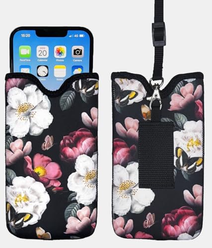 Black Floral Butterfly