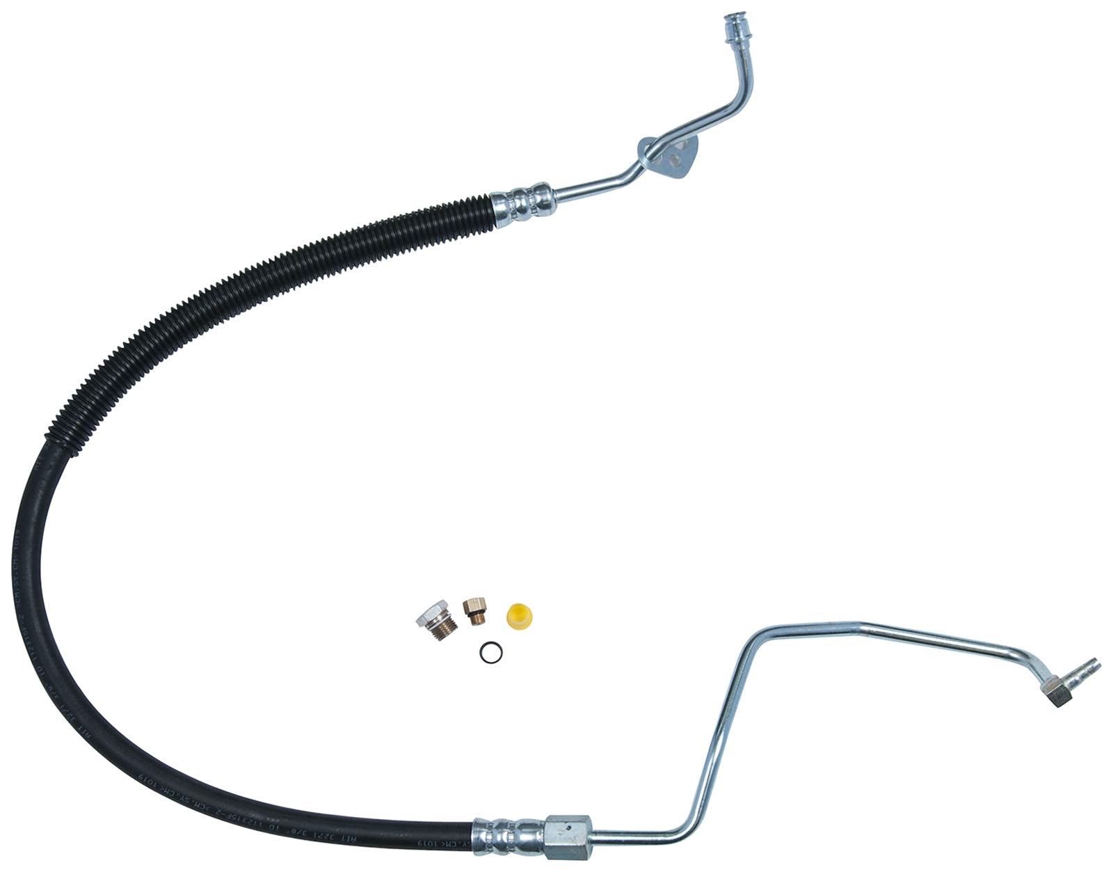 Gates 365498 Power Steering Pressure Line Hose Assembly - Replacement for Smooth Steering Performance | Perfect for Ford, Chevy, Dodge Trucks & SUVs | Durable OEM Quality Part for Highway & Off-Road Driving