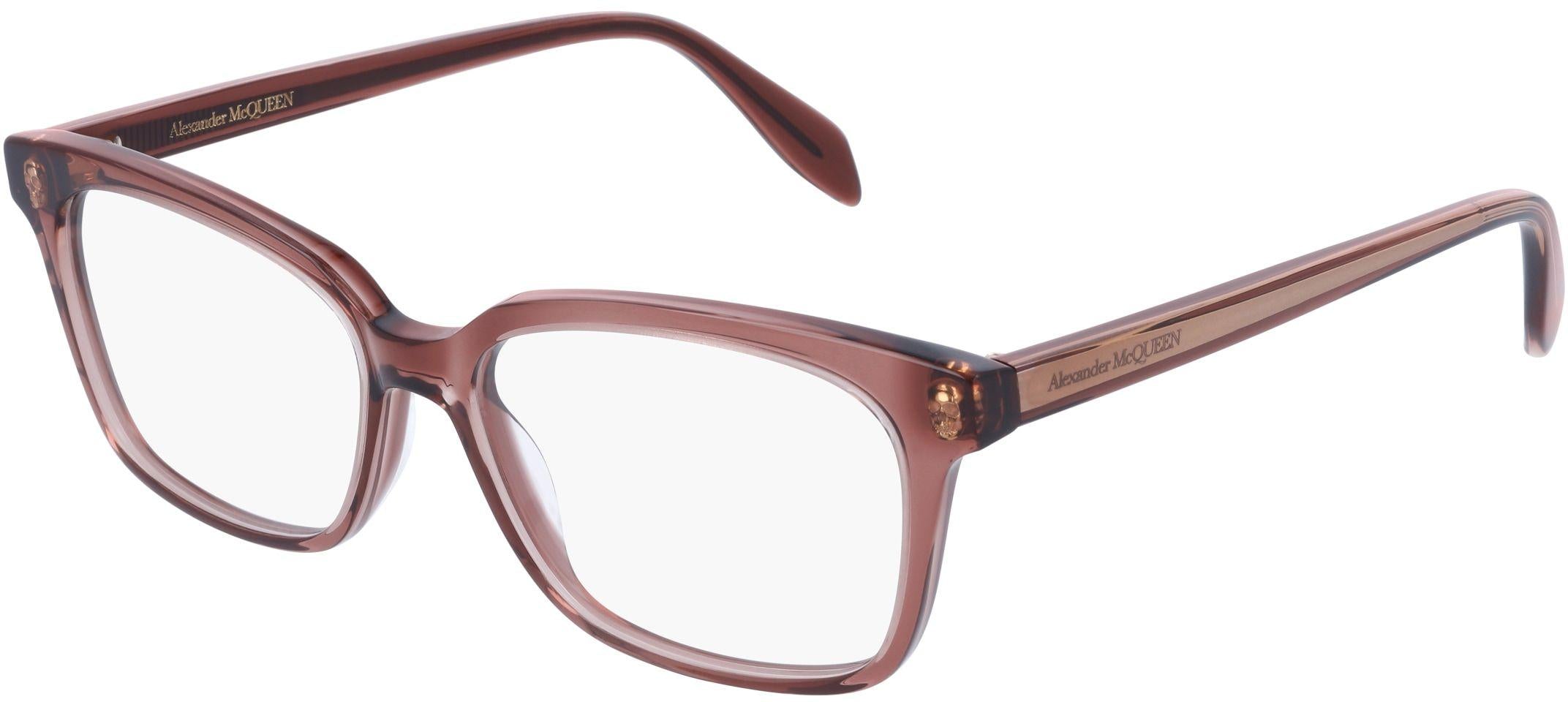 Alexander McQueen AM0243O Iconic Eyeglasses for Women & Men - Stylish Designer Frames for Everyday Wear & Fashion Accessories