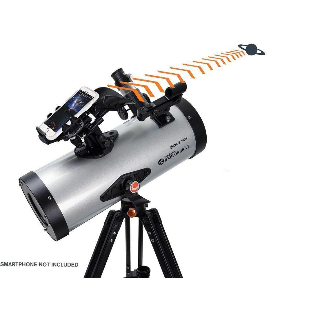 Celestron StarSense Explorer LT 127AZ Smartphone App-Enabled Telescope for Astronomy Beginners | Stargazing, Astrophotography & Backyard Exploration