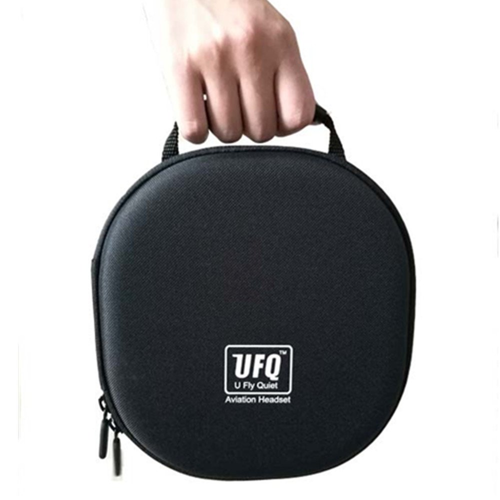 UFQ ANR L2 Hi-Lite Aviation Headset - Ultra Lightweight 175g, Noise Cancelling, Crystal Clear Communication & Premium Sound Quality with MP3 Input - Perfect for Pilots, Flight Training, and In-Flight Entertainment