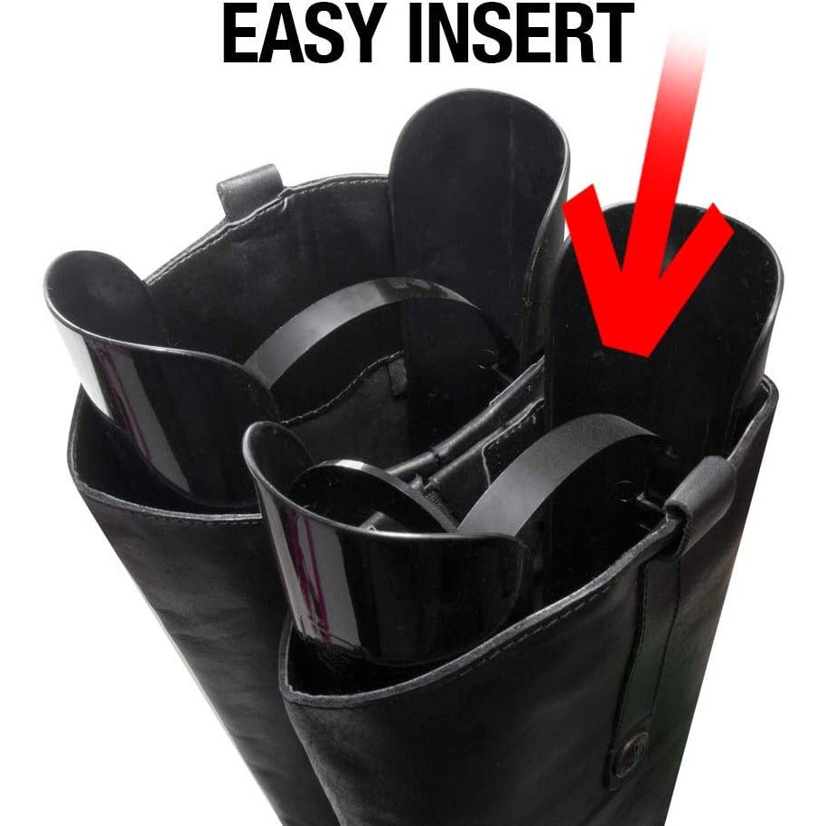 Premium Boot Shapers with Hanger Hook - 1 Pair/Pack (Multiple Colors) | Keeps Boots Upright & Prevents Wrinkles | Perfect for Storage & Travel