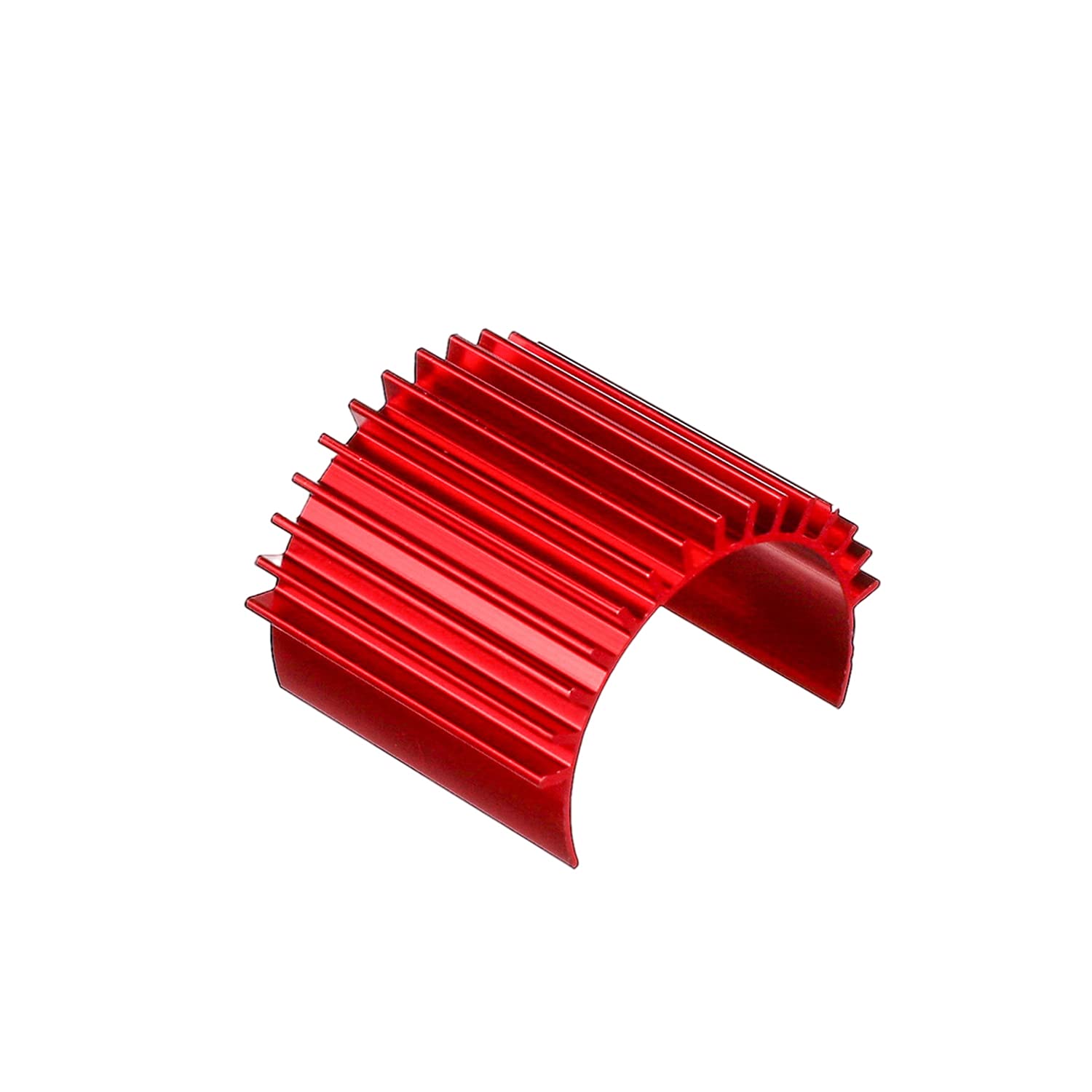 Fielect Aluminum Electric Motor Heatsink Cooling Fins - Blue RC 380/390 Size Heat Sink for Brushed/Brushless RC Cars, Drones & Trucks - Improves Performance & Prevents Overheating