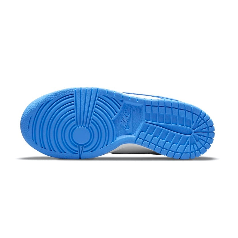 Nike Dunk Low GS UNC 2021 University Blue White Sneakers - Women's Basketball Shoes for Casual Wear & Street Style