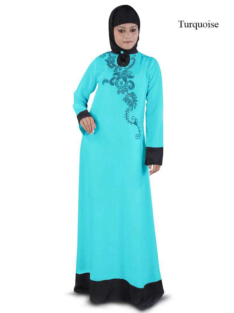 Elegant Ibtisam Abaya for Women - Modest Islamic Dress - Perfect for Prayer, Eid, and Special Occasions