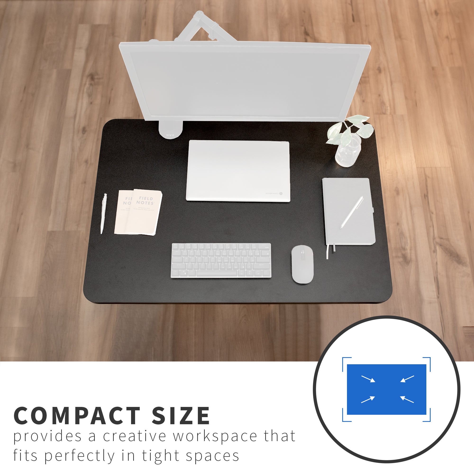 36 x 24 Inch Portable Folding Table Top - Lightweight & Durable for Outdoor Picnics, Camping, and Home Office Use