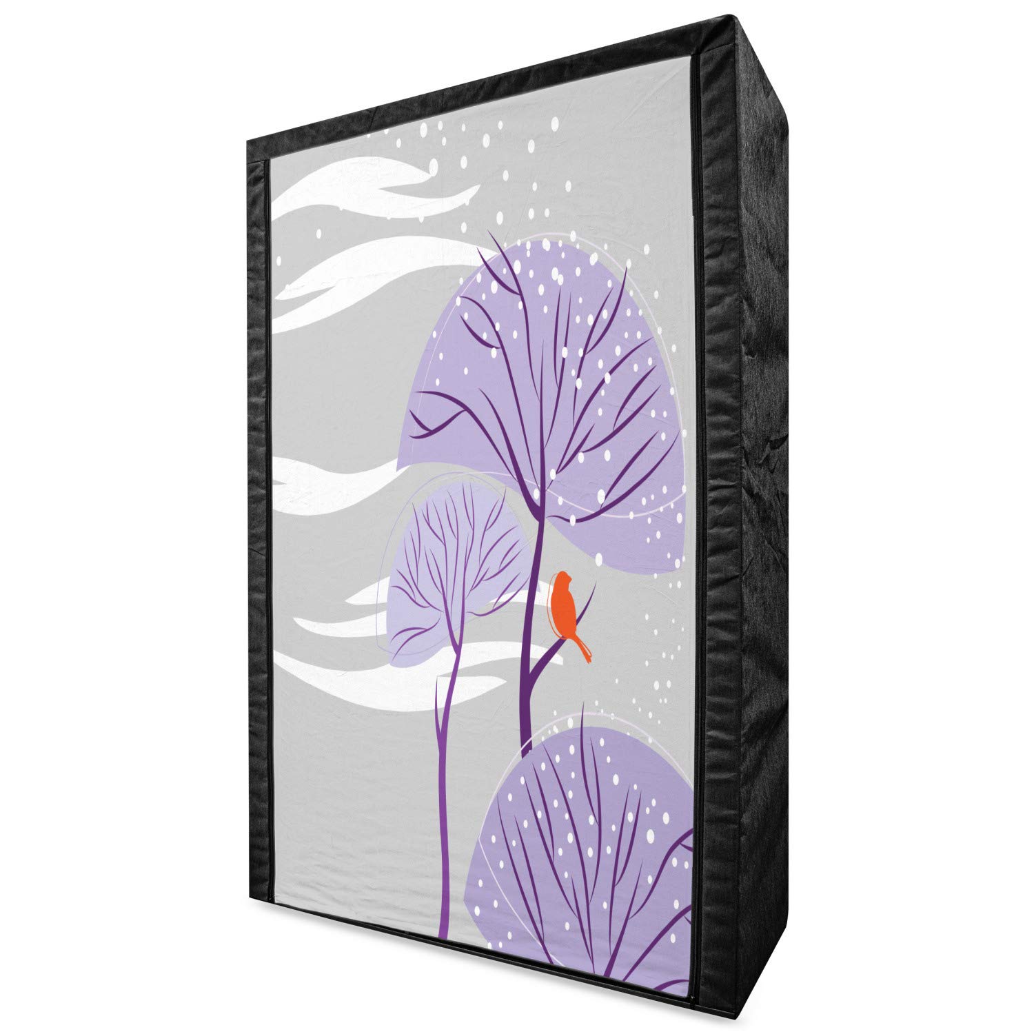 Ambesonne Winter Portable Fabric Wardrobe - 42.5