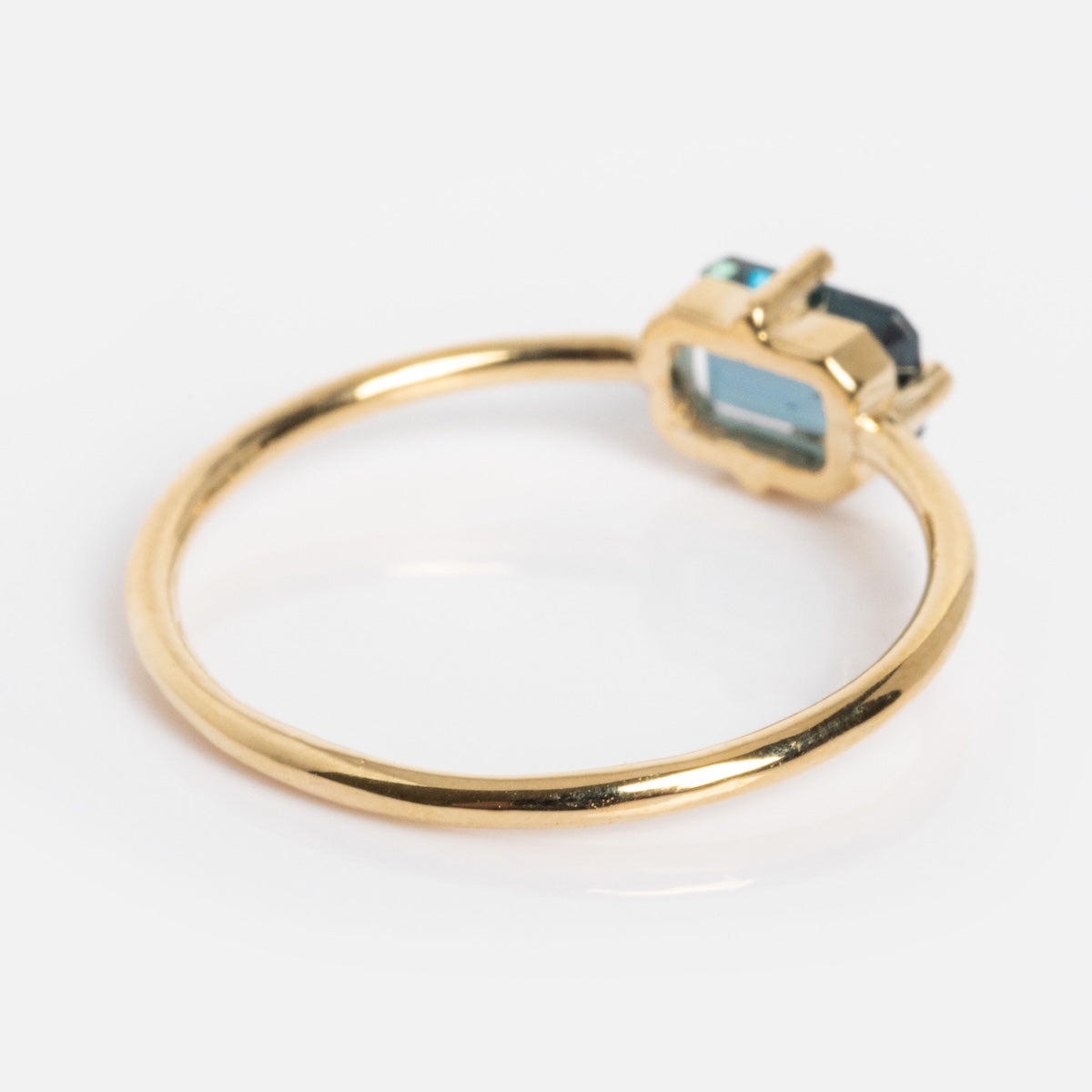 14K Gold Mod Love Birthstone Ring for Women - Personalized Gift for Anniversary, Birthday, Valentine's Day | Elegant Stackable Jewelry for Everyday Wear