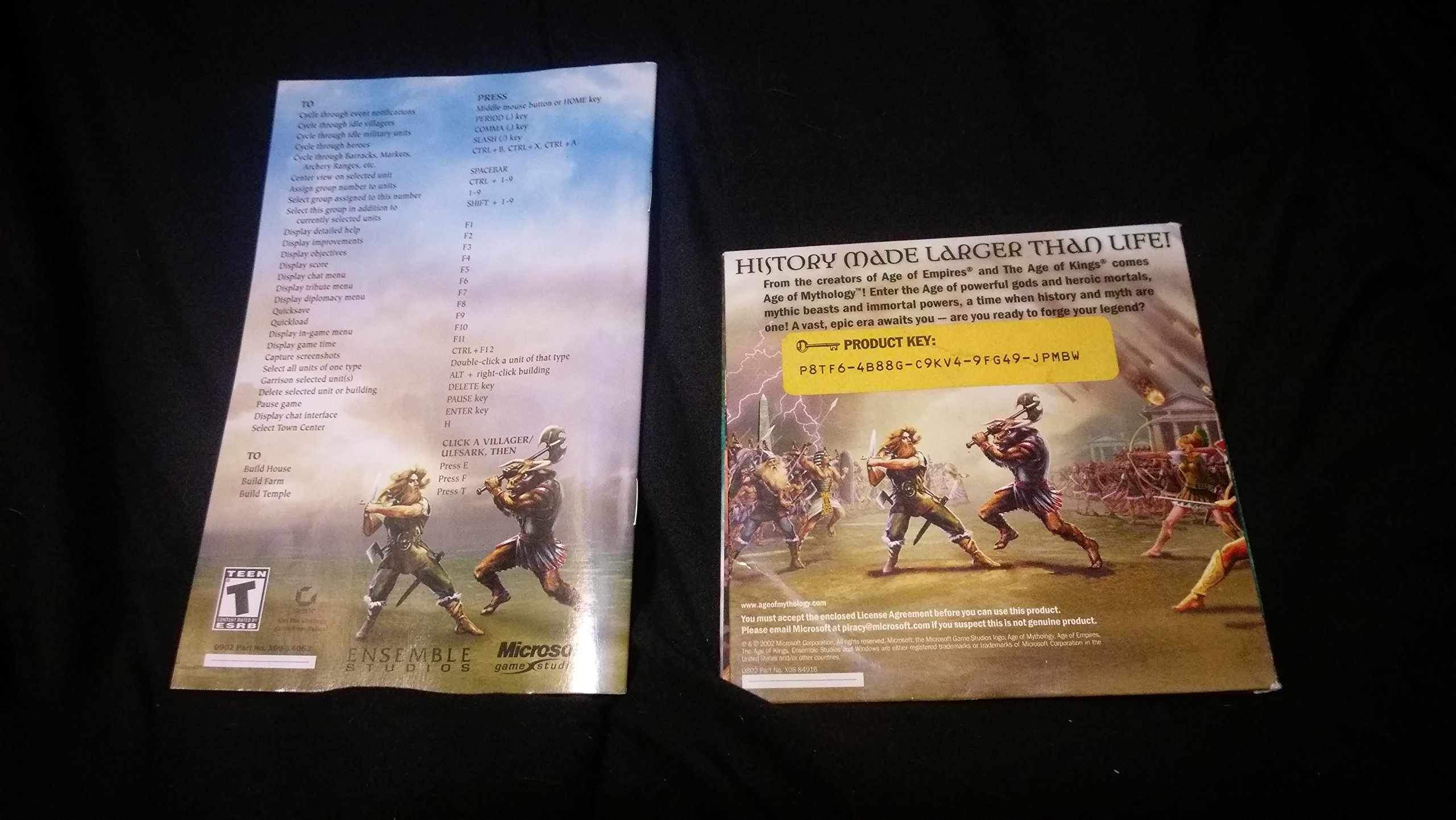 Age of Mythology PC Game - Mythological Strategy Adventure for Windows | Perfect for Fans of RTS and Ancient Legends