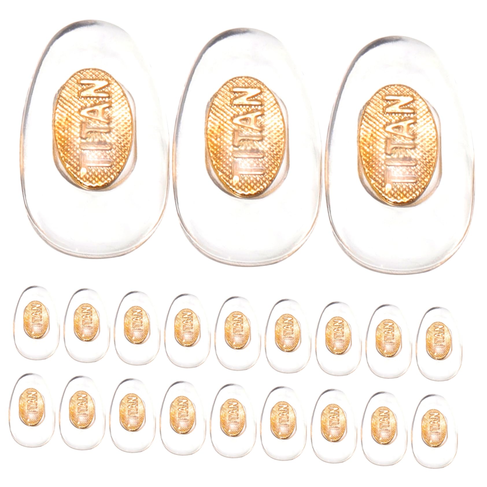 Premium Silicone Nose Pads for Glasses - 75 Pairs Comfortable Anti-Slip Eyewear Nose Pads Replacement - Ideal for Reading Glasses, Sunglasses & Safety Glasses - Reduce Pressure & Prevent Slipping