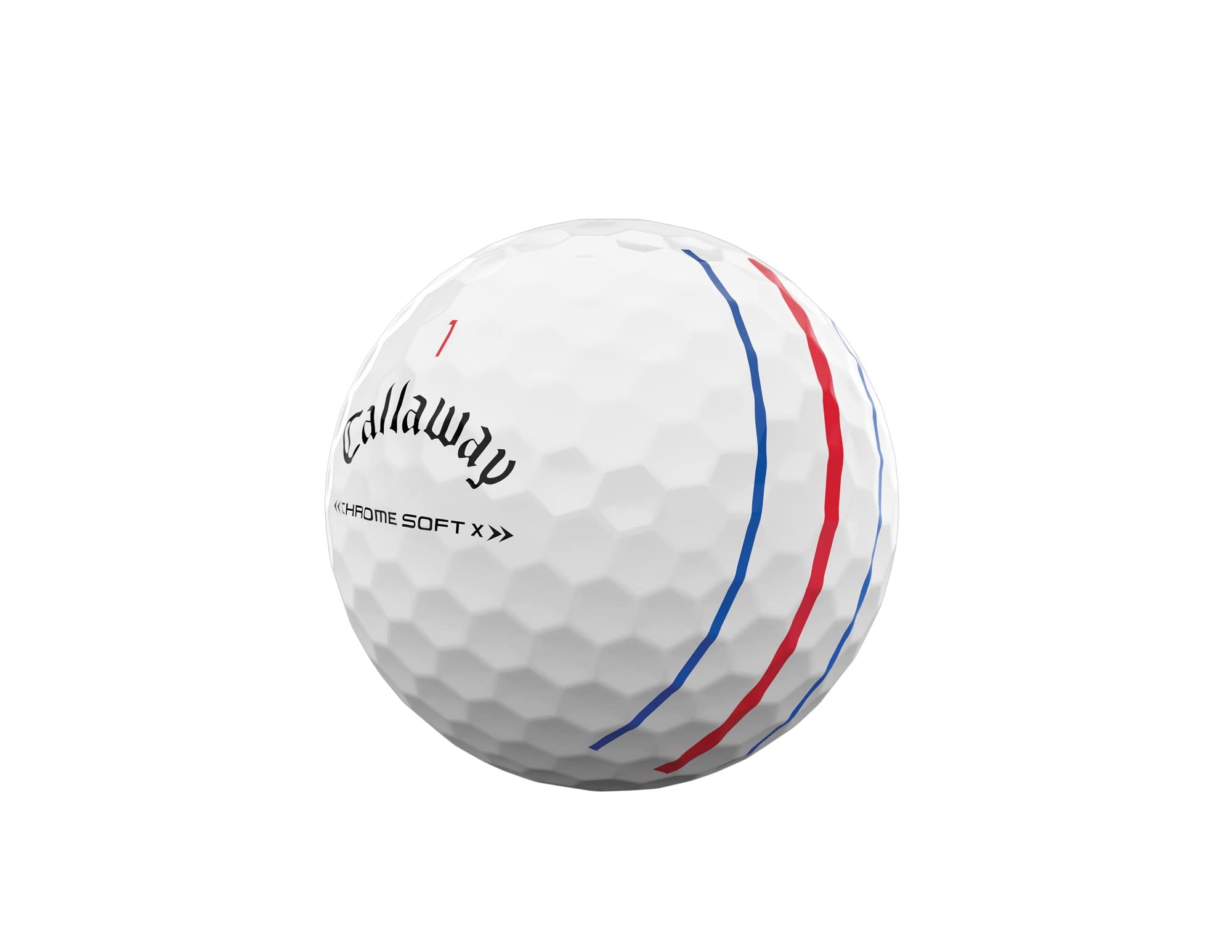 Callaway Chrome Soft X Golf Balls - Triple Track Yellow for Precision Putting