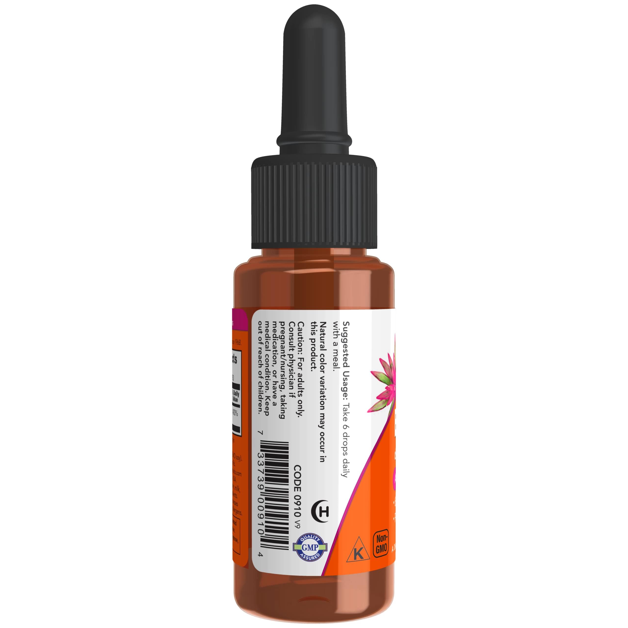 NOW Foods E-Liquid - 1 fl oz (30ml) | Premium Vape Juice for Refillable Vape Pens & E-Cigarettes | Smooth Flavor & Optimal Vapor Production | Perfect for On-The-Go Vaping & Relaxation