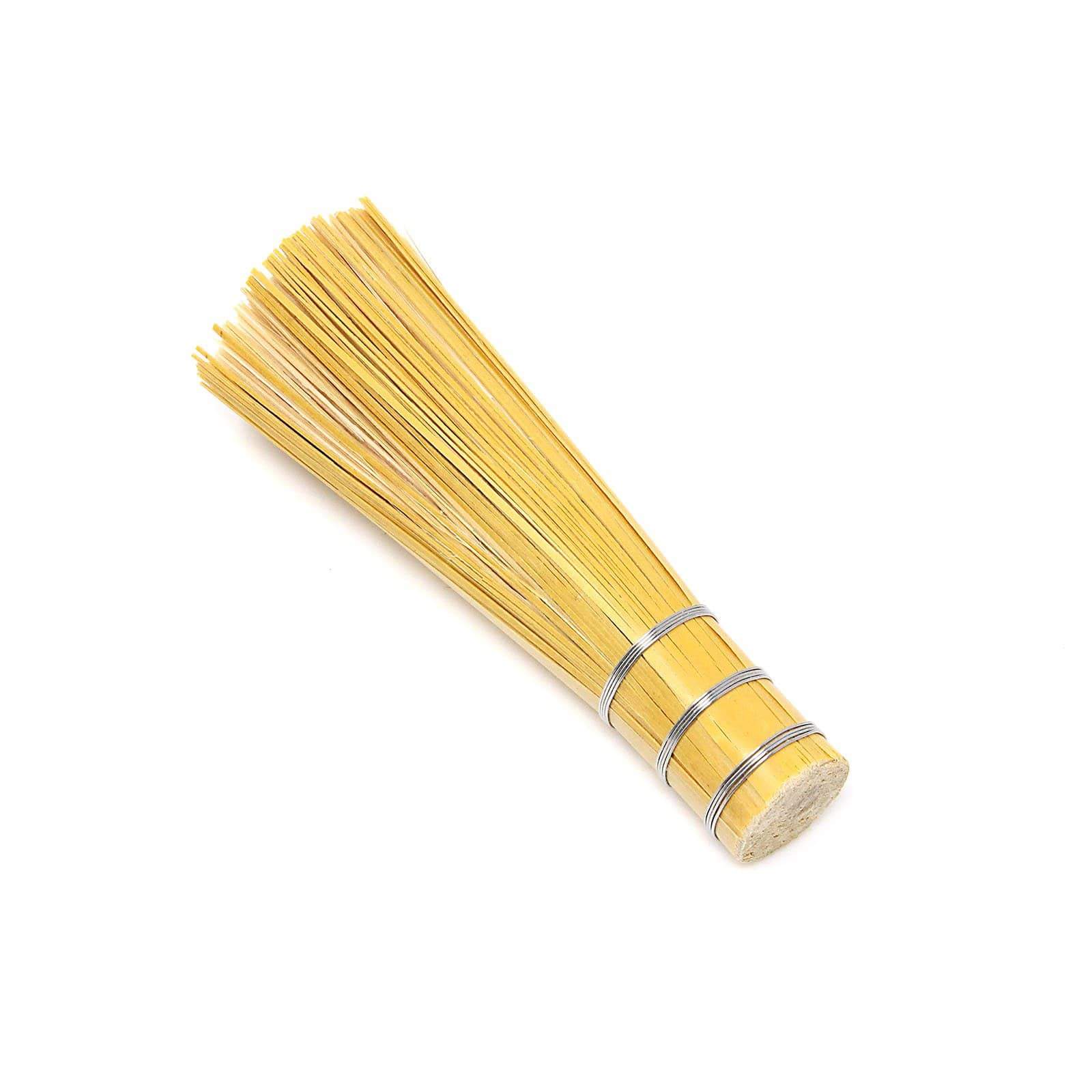 EBM Sasara Bamboo Scrub Brush - 12cm Natural Exfoliating & Cleaning Brush for Face, Body & Kitchen - Eco-Friendly Exfoliator for Skincare & Dishwashing