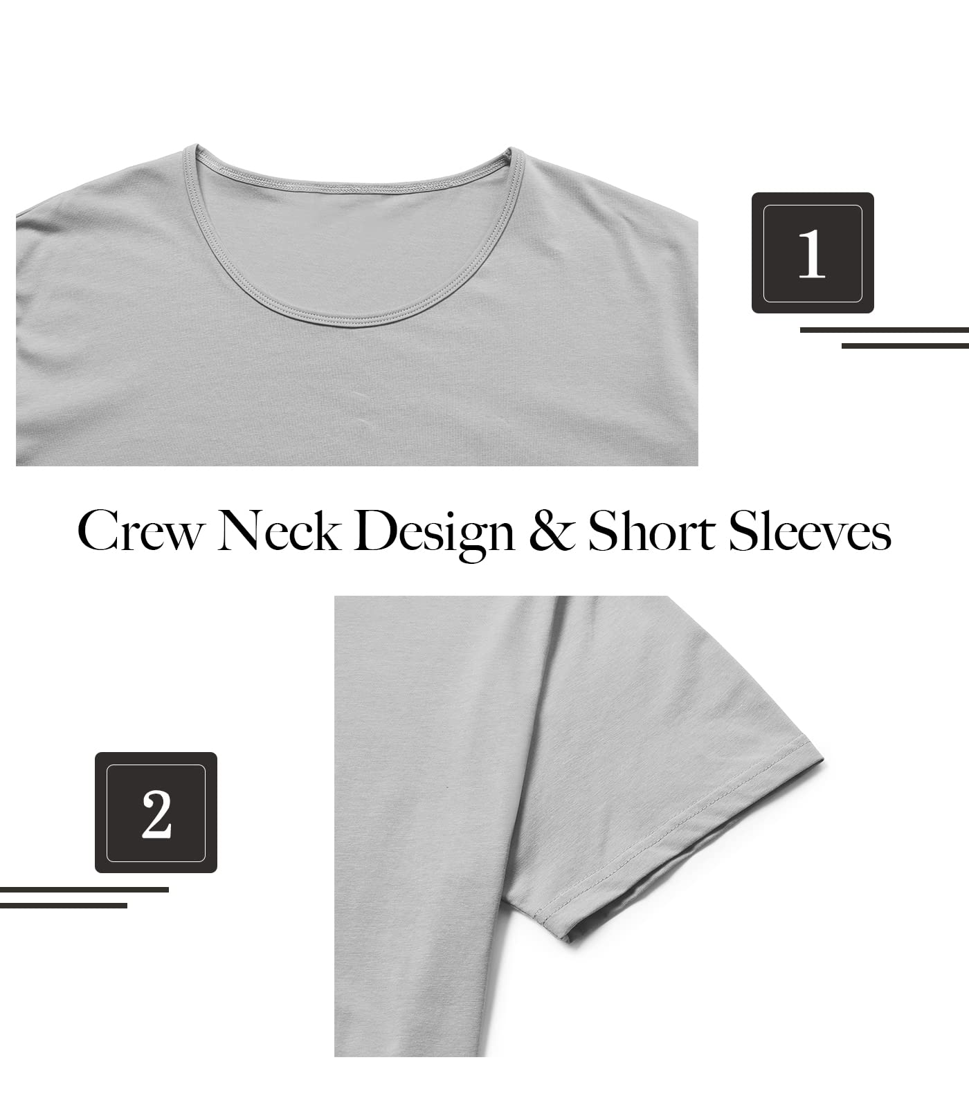 Extra Long T-Shirts for Men - Bylt Basics True Classic Tees | Longline Hipster Drop Cut Hip Hop Shirts | Perfect for Streetwear, Casual Outfits & Urban Fashion