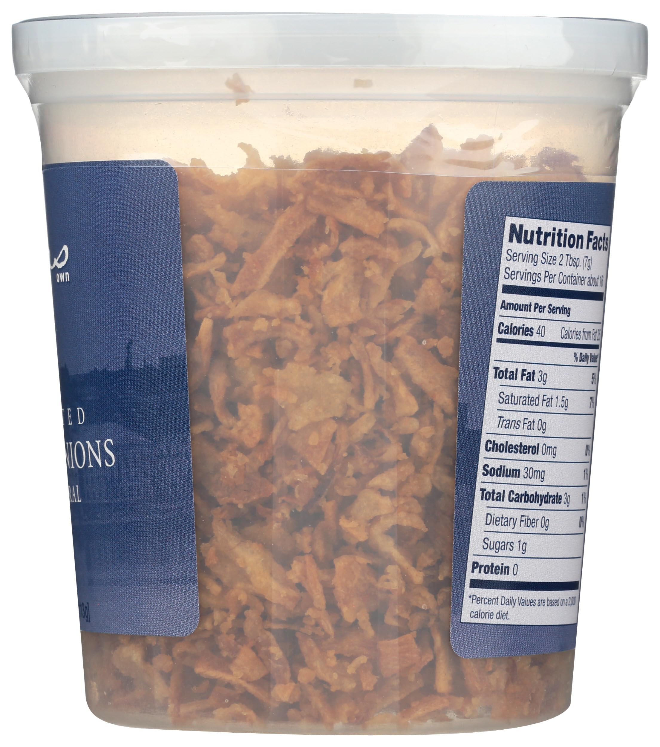 Lars Own Crispy Onions 4oz - Gluten Free Topping for Salads, Burgers, and Casseroles - Perfect for Home Cooking & Gourmet Dishes