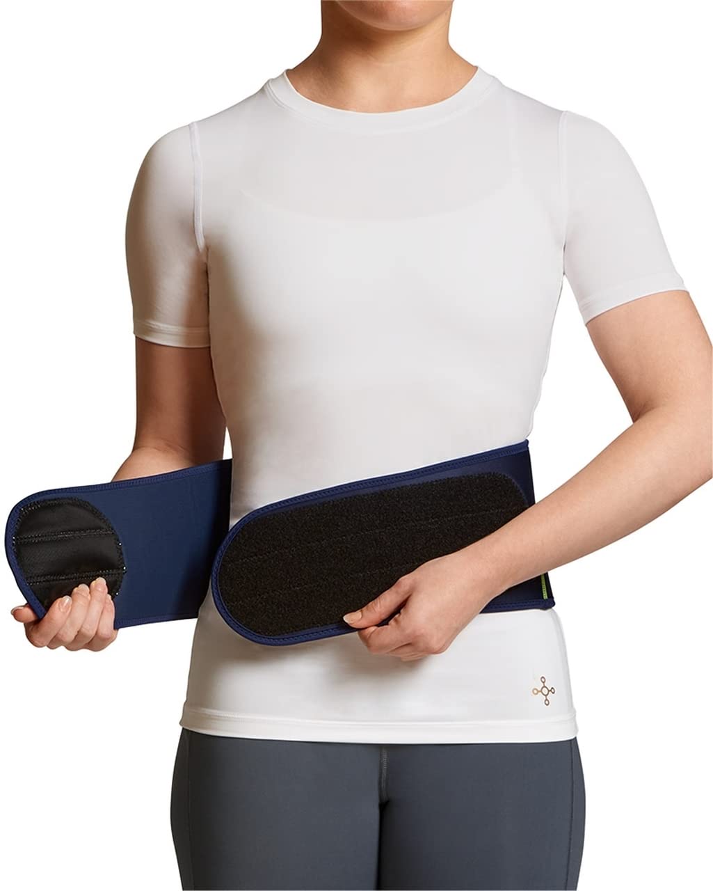 Tommie Copper Women's Adjustable Back Brace - Breathable & Sweat-Wicking Muscle Support for Lower Back Pain Relief - Ideal for Work, Exercise & Daily Comfort