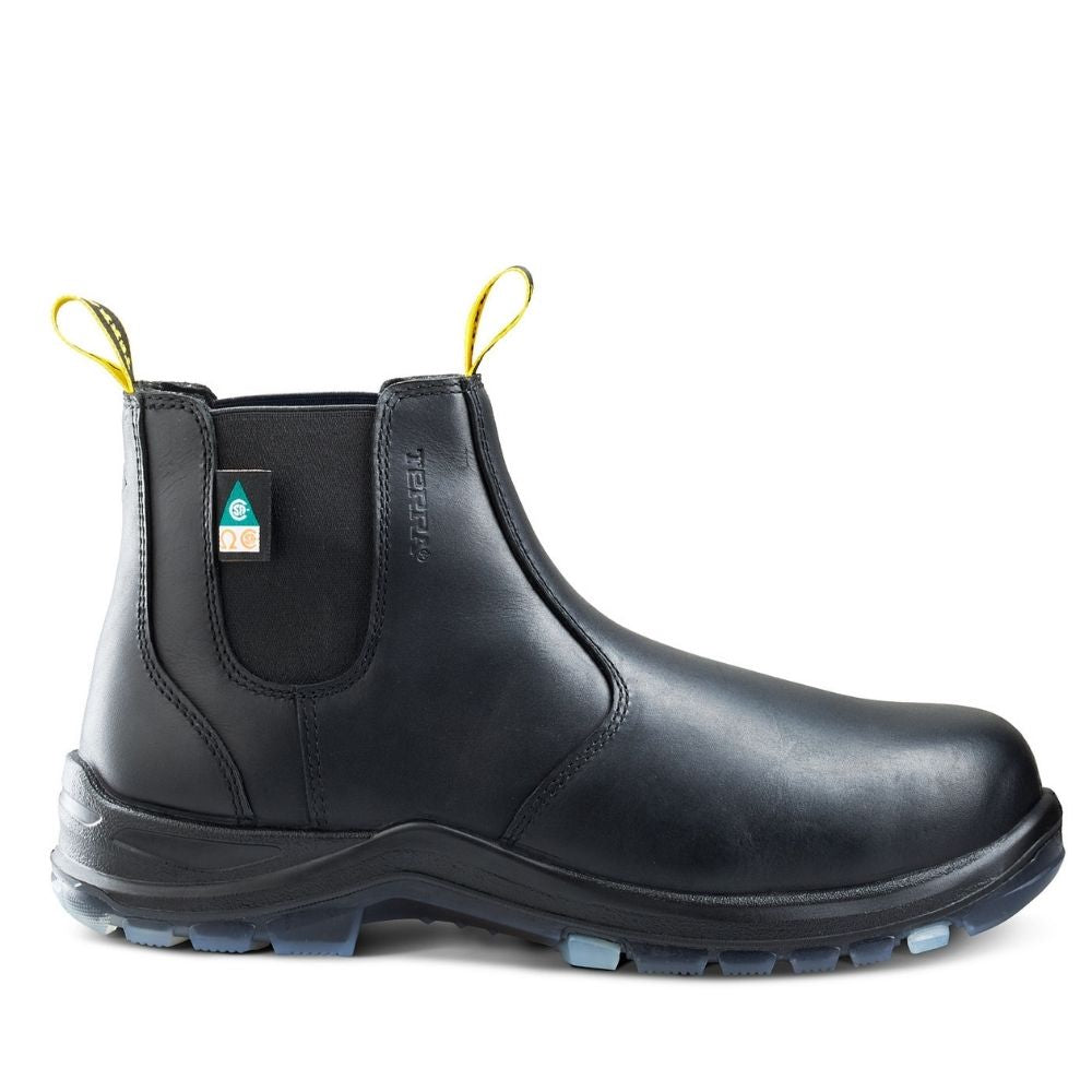 **Terra Murphy Unisex 6 Composite Toe Slip-On Work Boots TR0A4NRFBLK – Black – Durable & Comfortable for Construction, Warehouse & Outdoor Work**