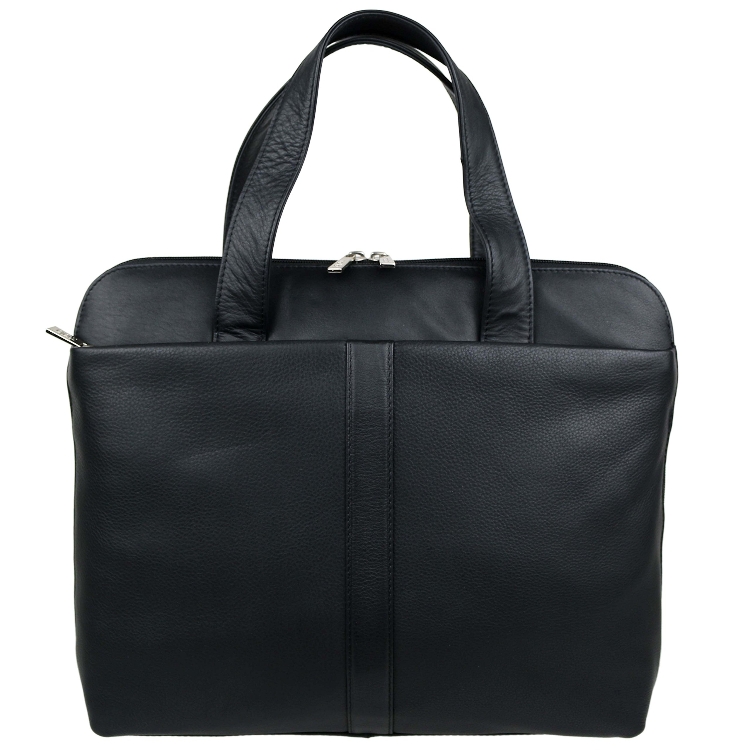 Stylish Women's Leather Shoulder Bag for Work & Office - Professional Tote Purse with Multiple Pockets, Perfect for Business, Commuting & Travel