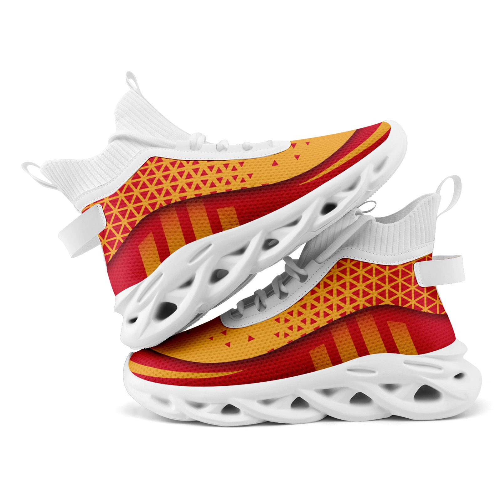 Custom Maxsoul Personalized Sneakers for Men & Women - Breathable Lightweight Running Shoes FN029A D023032 (Size 10) - Perfect for Gym, Jogging & Casual Wear
