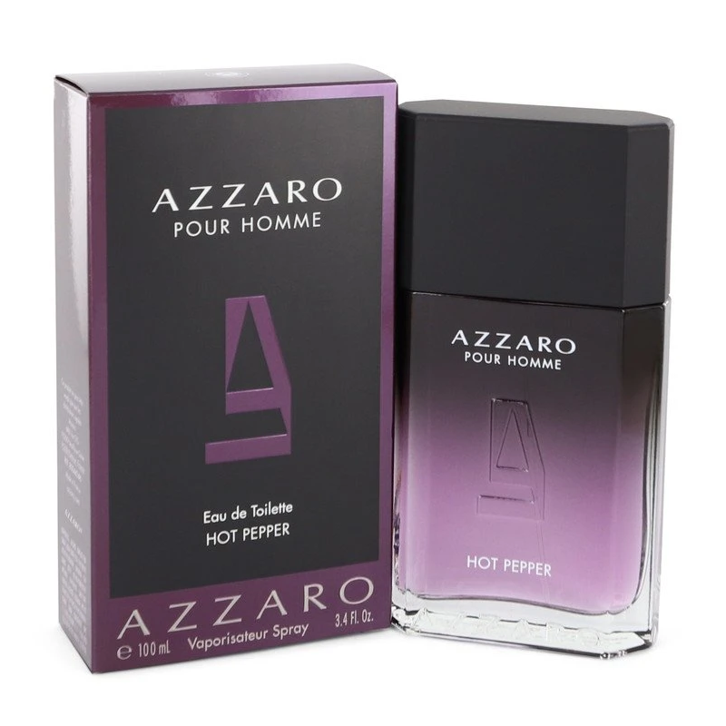 Azzaro Hot Pepper 100ML Eau de Toilette Spray for Men - Fresh & Spicy Cologne for Day & Night Wear, Work & Date Nights