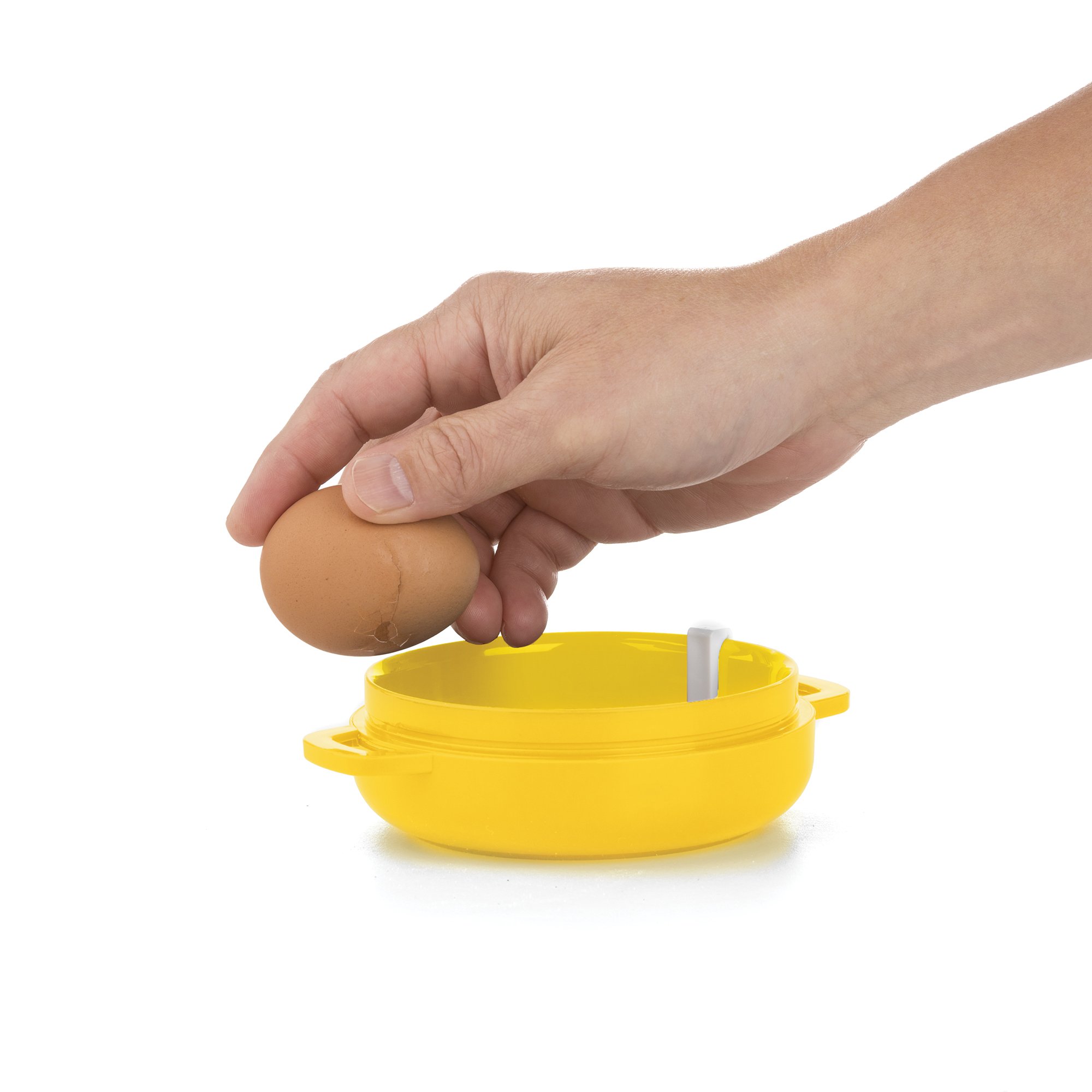 Progressive International Breakfast Sandwich Maker - Easy-to-Use 1 Egg Cooker for Perfect Breakfast Sandwiches | Yellow Kitchen Appliance for Quick Morning Meals & Family Breakfasts