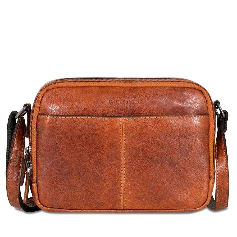 Voyager Double Zippered Crossbody Bag #7195 - Stylish & Secure Travel Purse for Women, Perfect for Daily Commute, Shopping & Travel Accessories