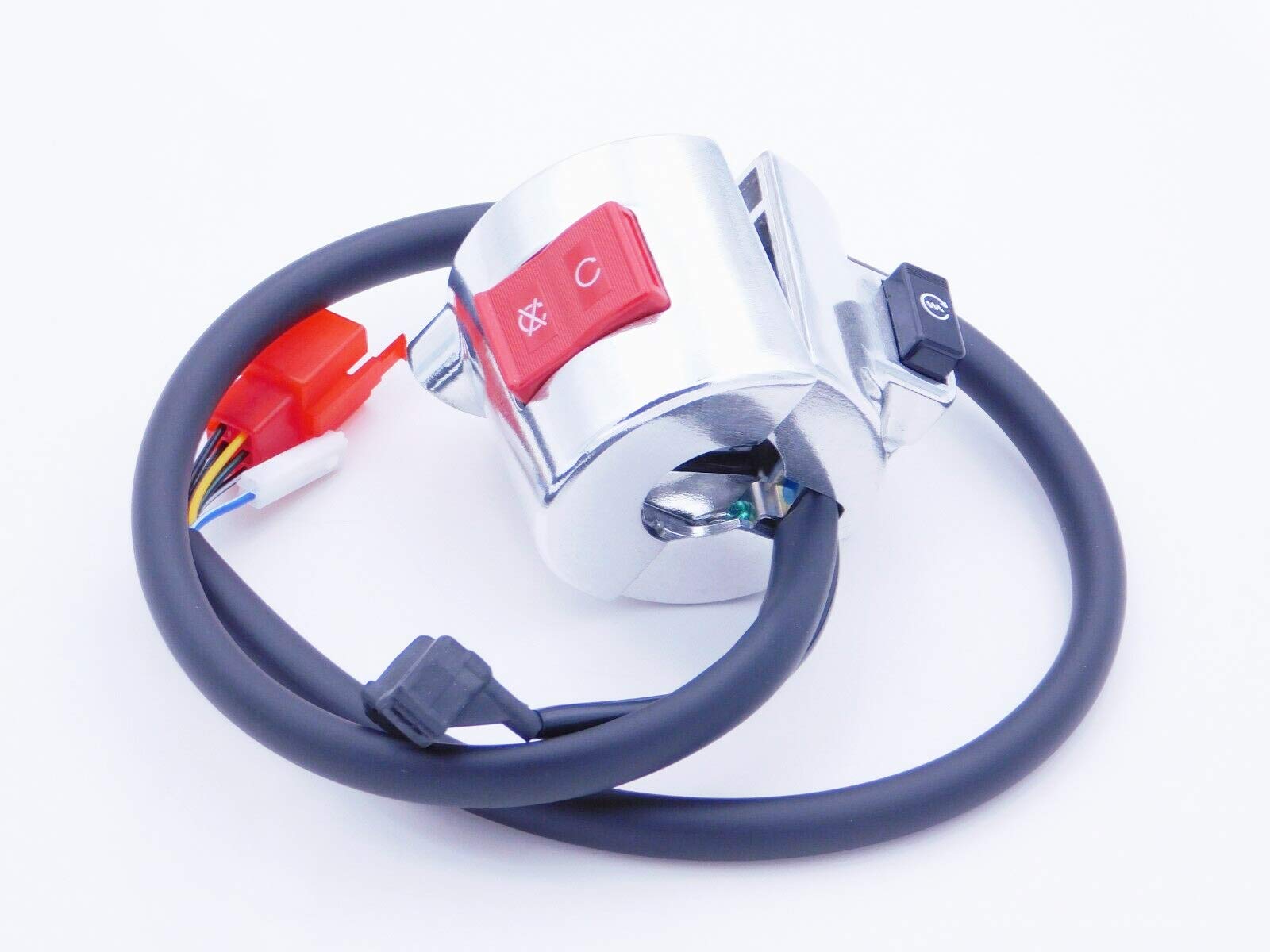 Honda OEM Starter Stop Switch 35130-MEG-673 for VT750C/CA (2004-2007) - Compatible with Honda Shadow 750 Motorcycle - Perfect for Engine Start/Stop System Replacement & Repair