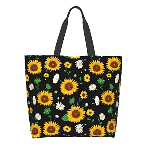 Sunflower With Daisy