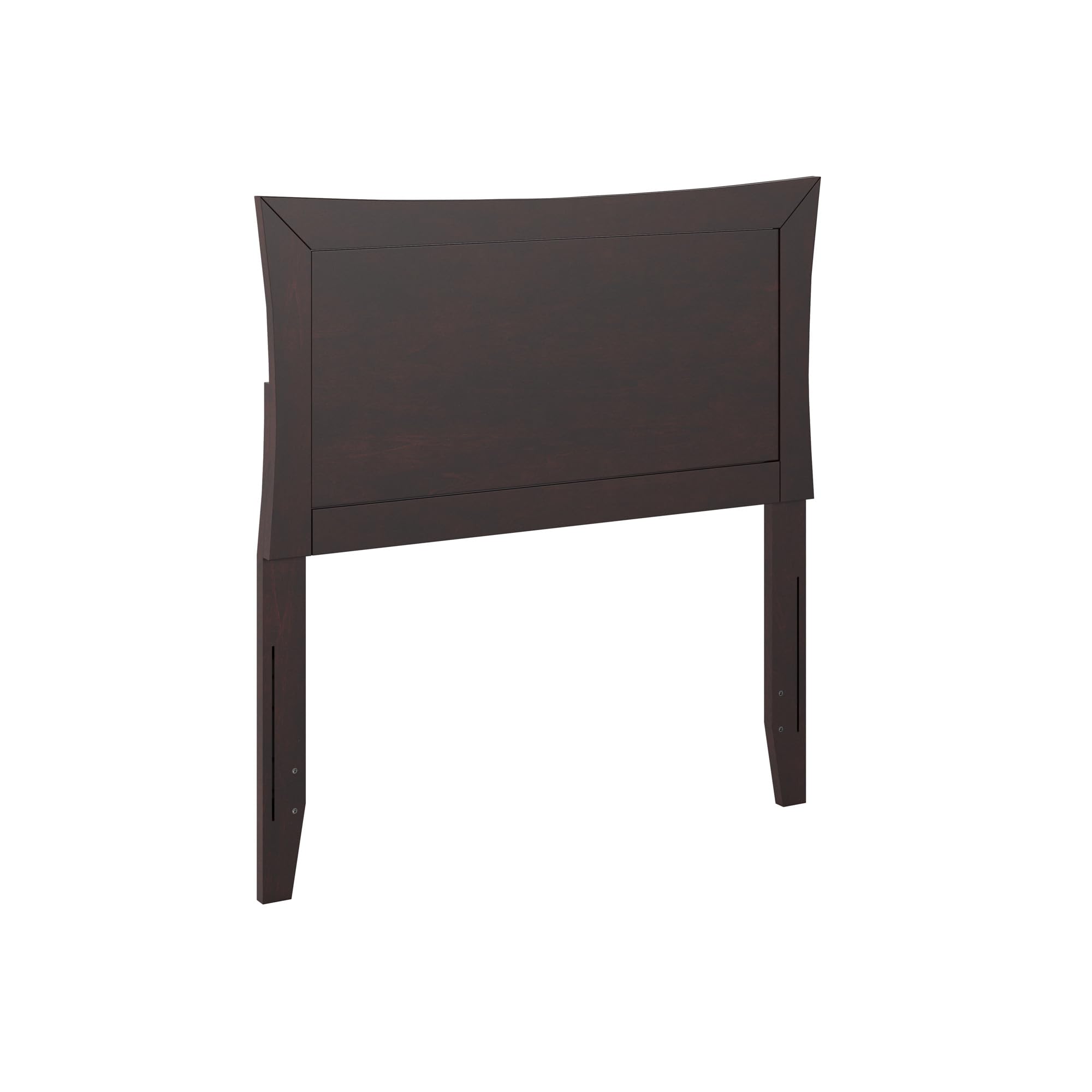 AFI Metro Twin Size Headboard with USB Charging Ports - Modern Espresso Finish Bed Frame Headboard for Small Spaces, Dorms & Guest Rooms