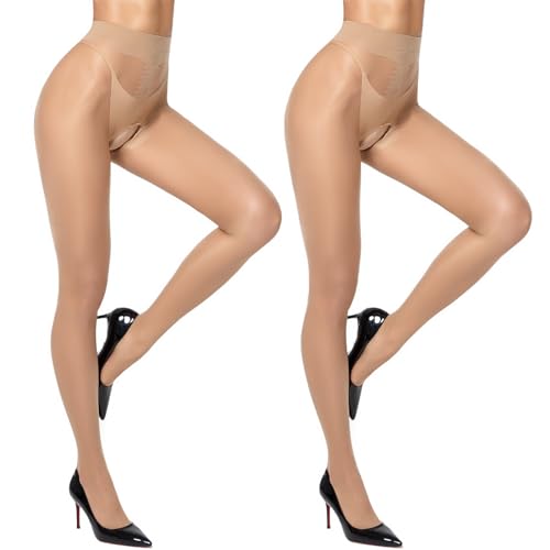 2 Pairs Natural Nude