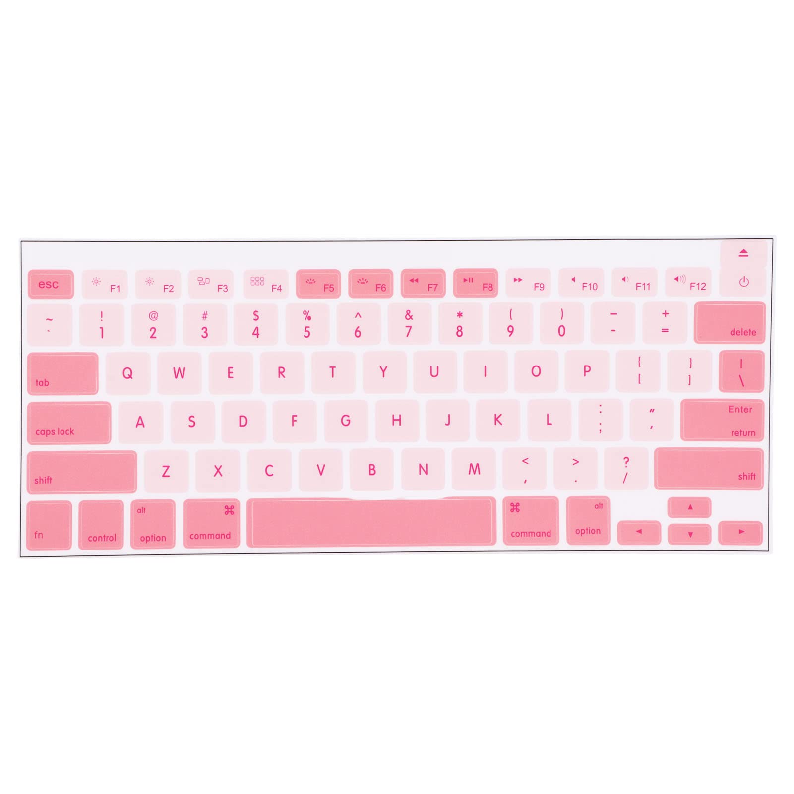 iOS Keyboard Stickers - PVC English Computer Keyboard Stickers with Clear Lettering for Laptop, Notebook, Desktop - Perfect for Typing Efficiency and Office Use