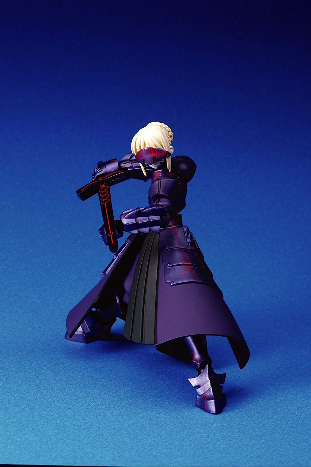 Amazing Yamaguchi Revoltech Action Figure - Fate/Stay Night Saber Alter Collectible Model for Anime Fans | Perfect for Display, Cosplay & Gift Giving