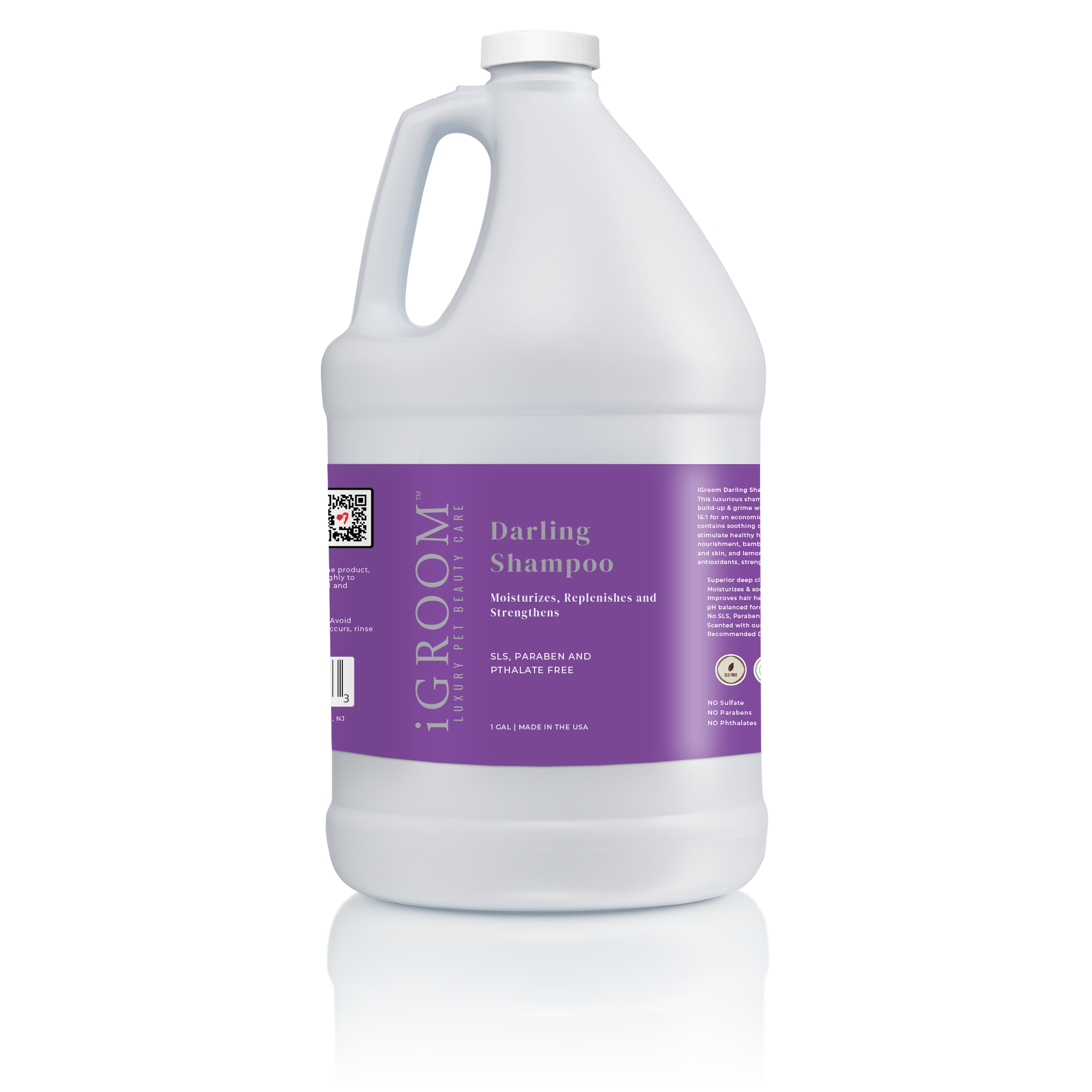 Darling Pet Shampoo - Gentle & Natural Dog & Cat Shampoo for Sensitive Skin | Hypoallergenic, Moisturizing & Deodorizing Formula | Perfect for Bath Time, Grooming & Allergy Relief