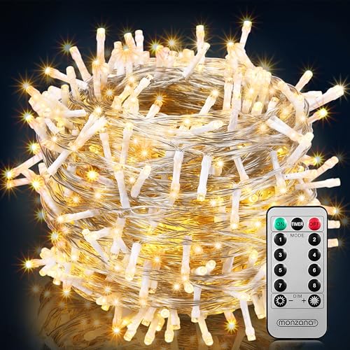 Warmweiß - Transparentes Kabel