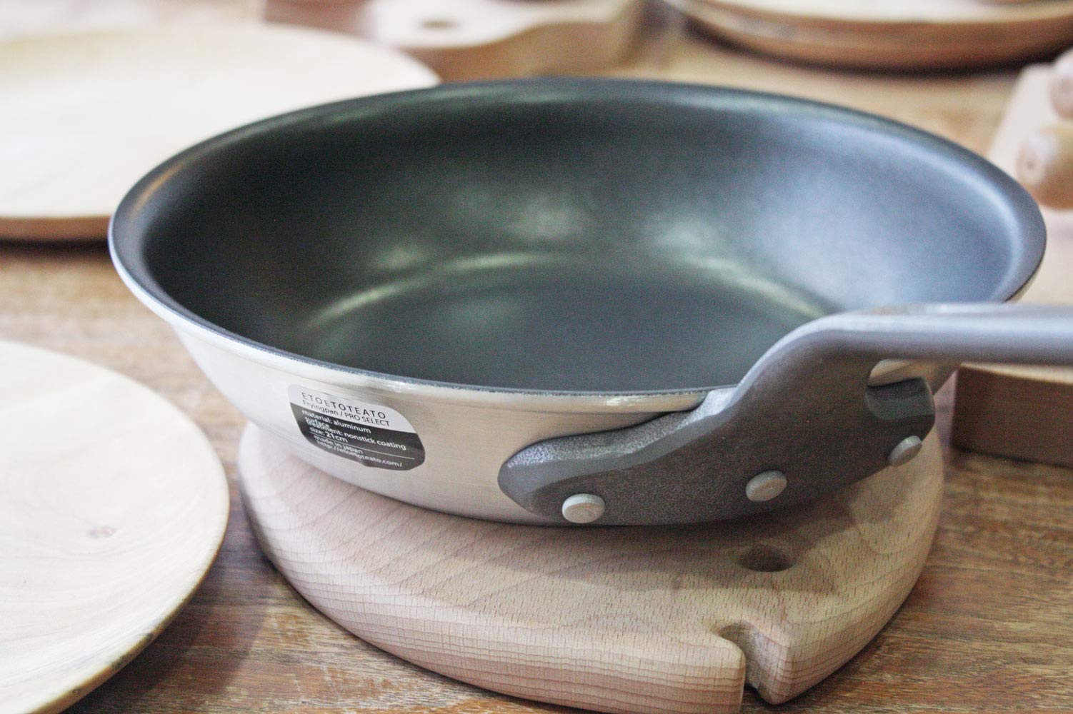 Nonstick Teflon Frying Pan 8.3 Inch (21cm) - Silver & Black Cookware for Sauteing, Frying & Omelets - Dishwasher Safe & PFOA Free - Perfect for Home Kitchen & Restaurant Use