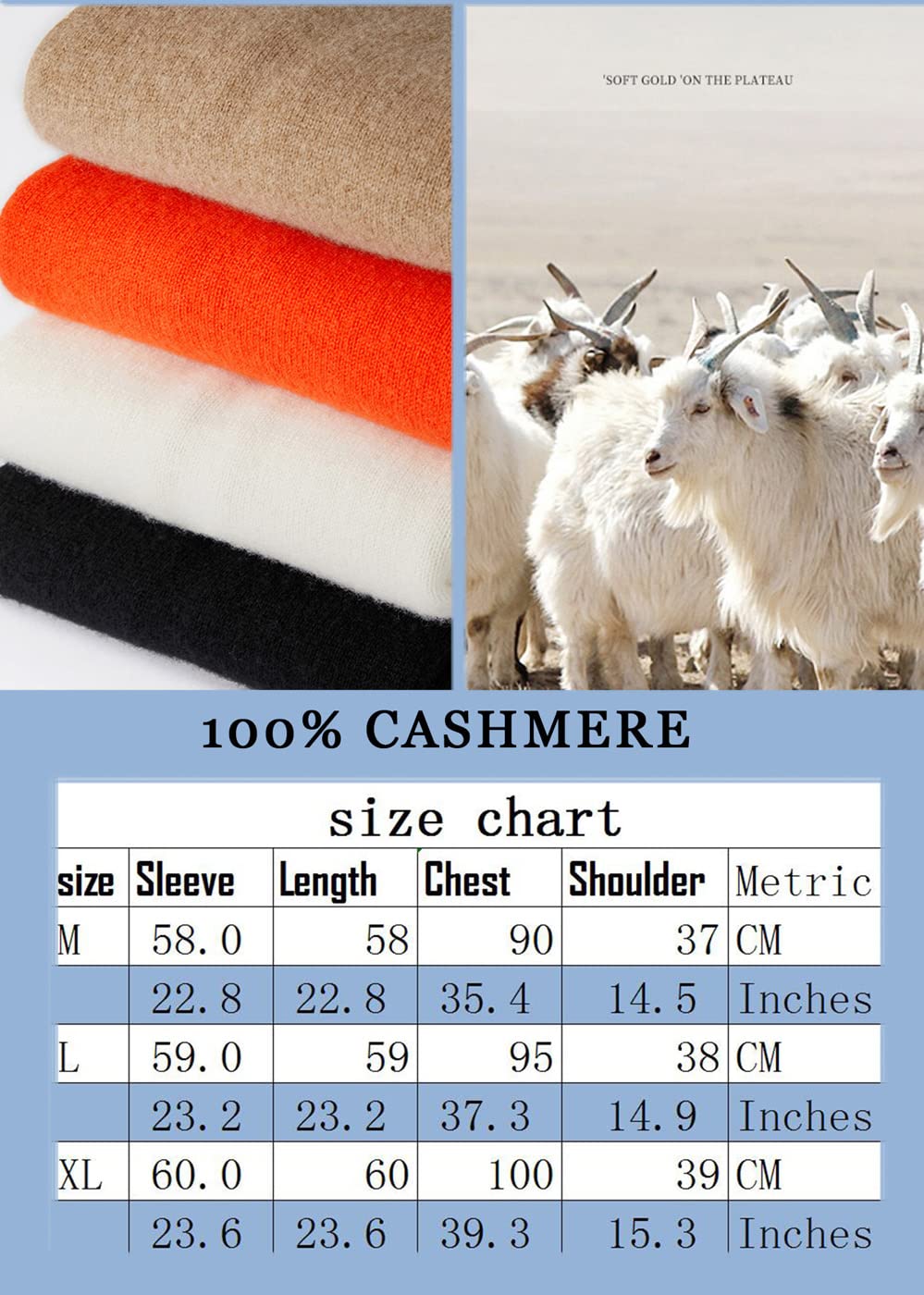 100% Pure Cashmere Women's Boat Neck Sweater - Soft Long Sleeve Pullover Winter Knit Top (White, Large) | Perfect for Office Wear, Date Nights & Holiday Outfits