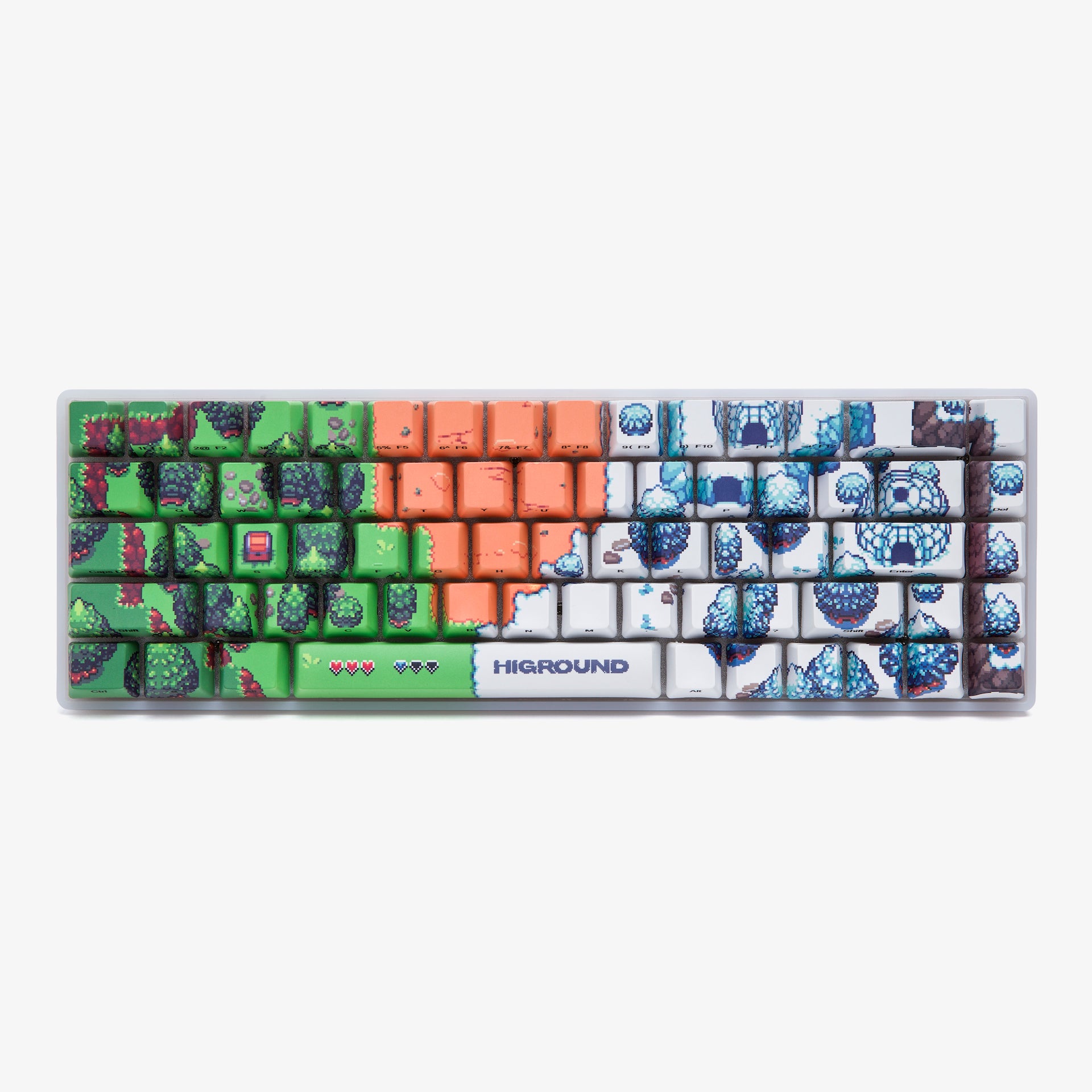 Higround Gaming Keyboard - Mechanical RGB Backlit Wired Keyboard for PC, Mac - Fast Responsive Switches for Esports & Typing - Perfect for Gaming, Streaming & Office Work