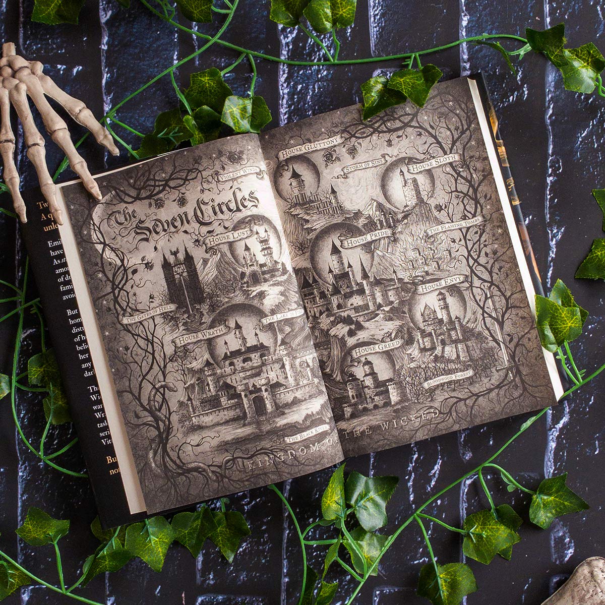 Kingdom of the Wicked - Dark Fantasy Novel by Kerri Maniscalco | YA Gothic Horror Book Series | Perfect for Halloween Reading & Book Club Discussions