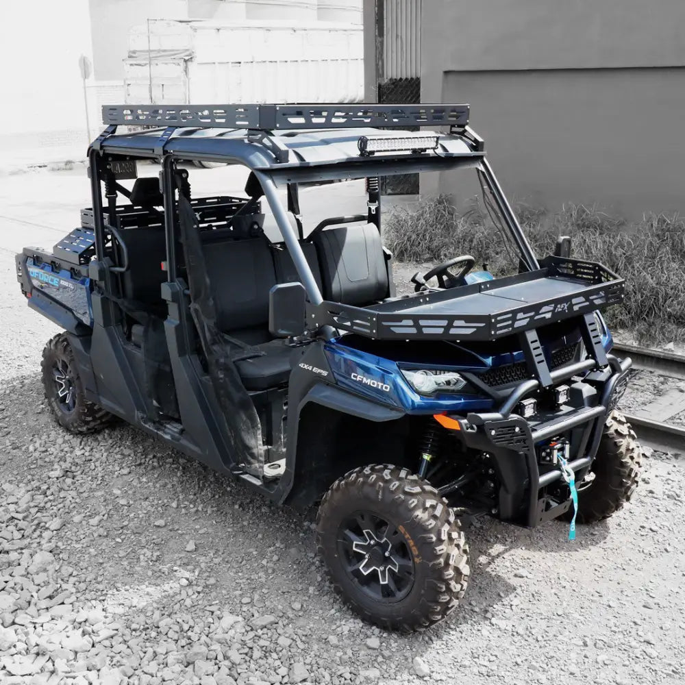 CFMoto UForce 1000 Front Bumper Replacement (Fits 2021-2024 Models) - Heavy Duty Protection for Off-Road & Farm Use
